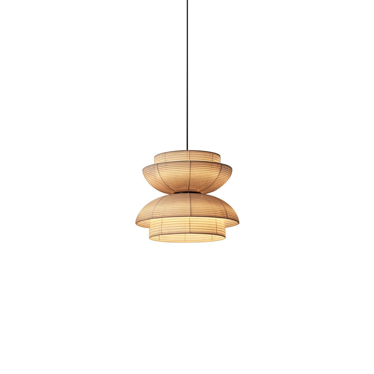 Zelvin stoffen artistieke hanglamp