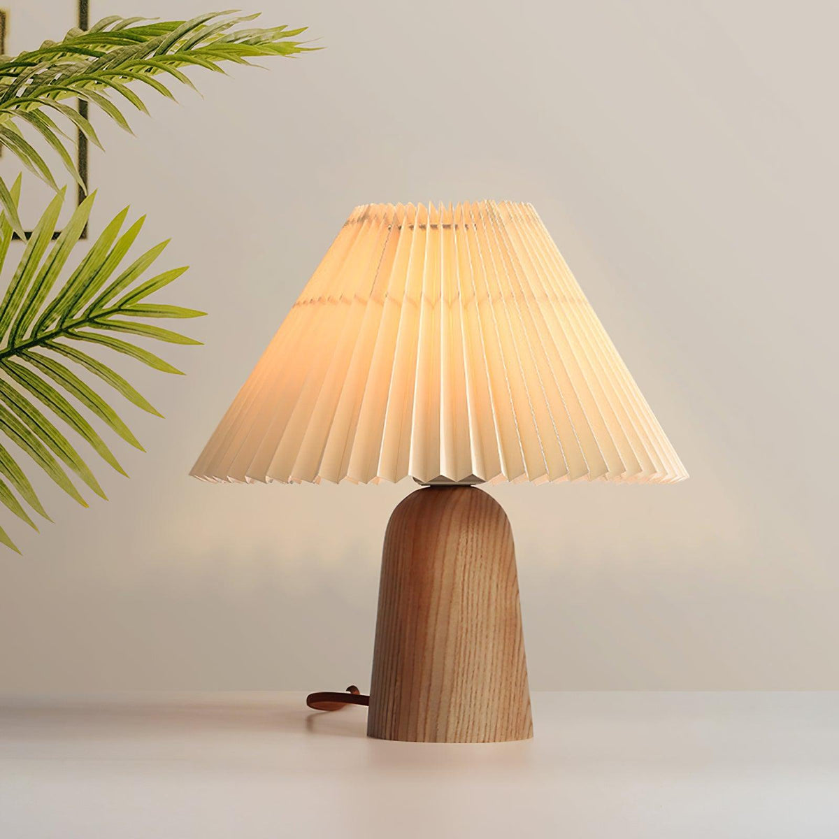 Sylineria Minimalistische houten tafellamp