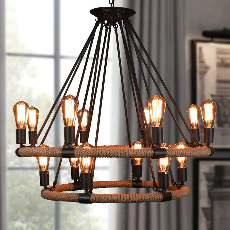 Epoch Design LED Hanglampen Zwart Metaal Eetkamer/Woonkamer