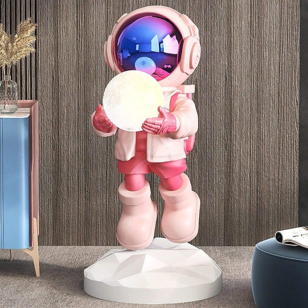 Celeiella Chandler Moderne vloerlamp van hars