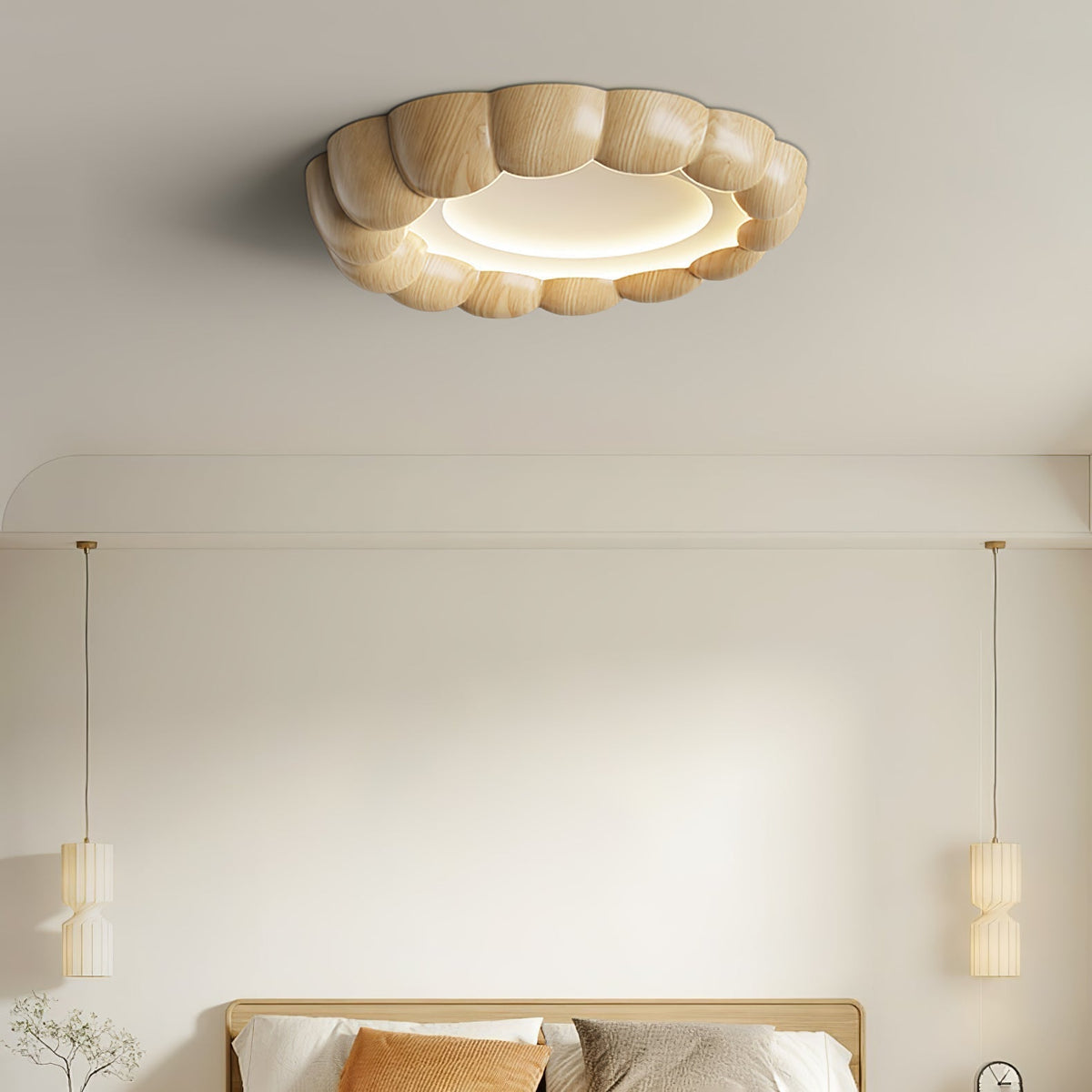 Eraeiel Traditionele Elegantie Ripple plafondlamp