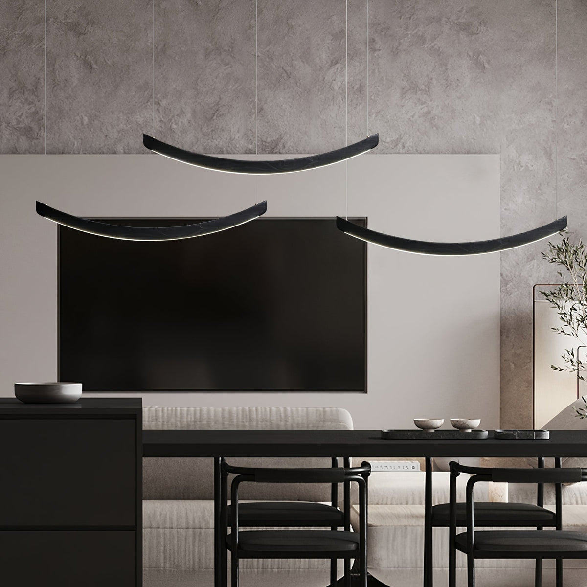 Sororelle Crescent hanglamp