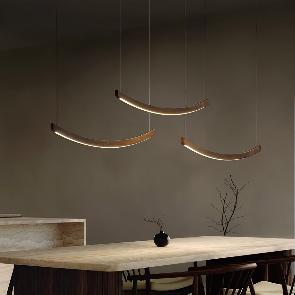 Sororelle Crescent hanglamp