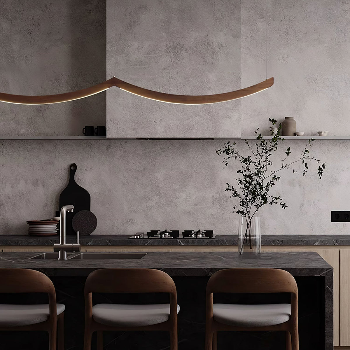 Sororelle Crescent hanglamp