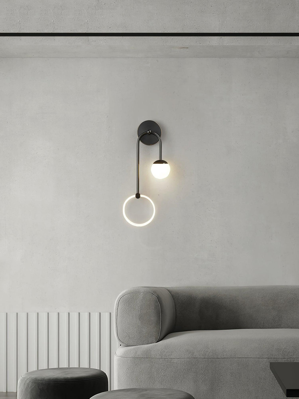 Warren modern Minimalistisch LED Messing Wandlamp