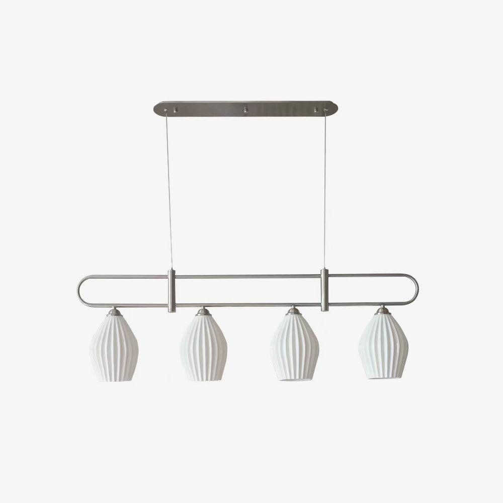 Arlirir moderne hanglamp met minimalistisch kunstwerk in keramiek