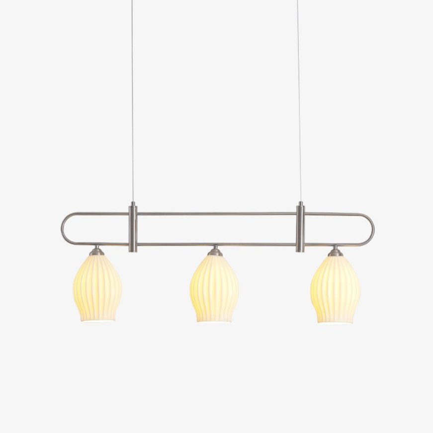 Arlirir moderne hanglamp met minimalistisch kunstwerk in keramiek