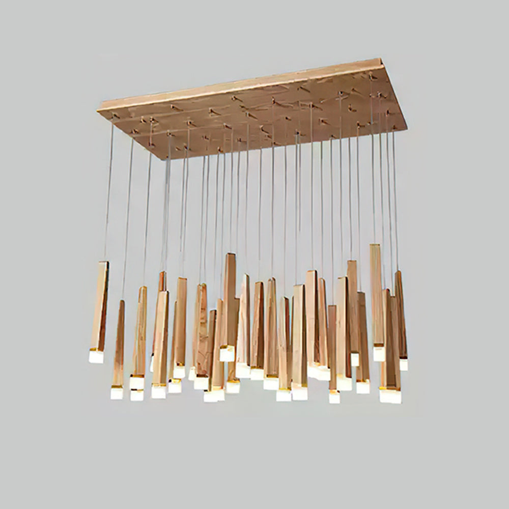 Sylielle Firewood Stick Hout Kroonluchter