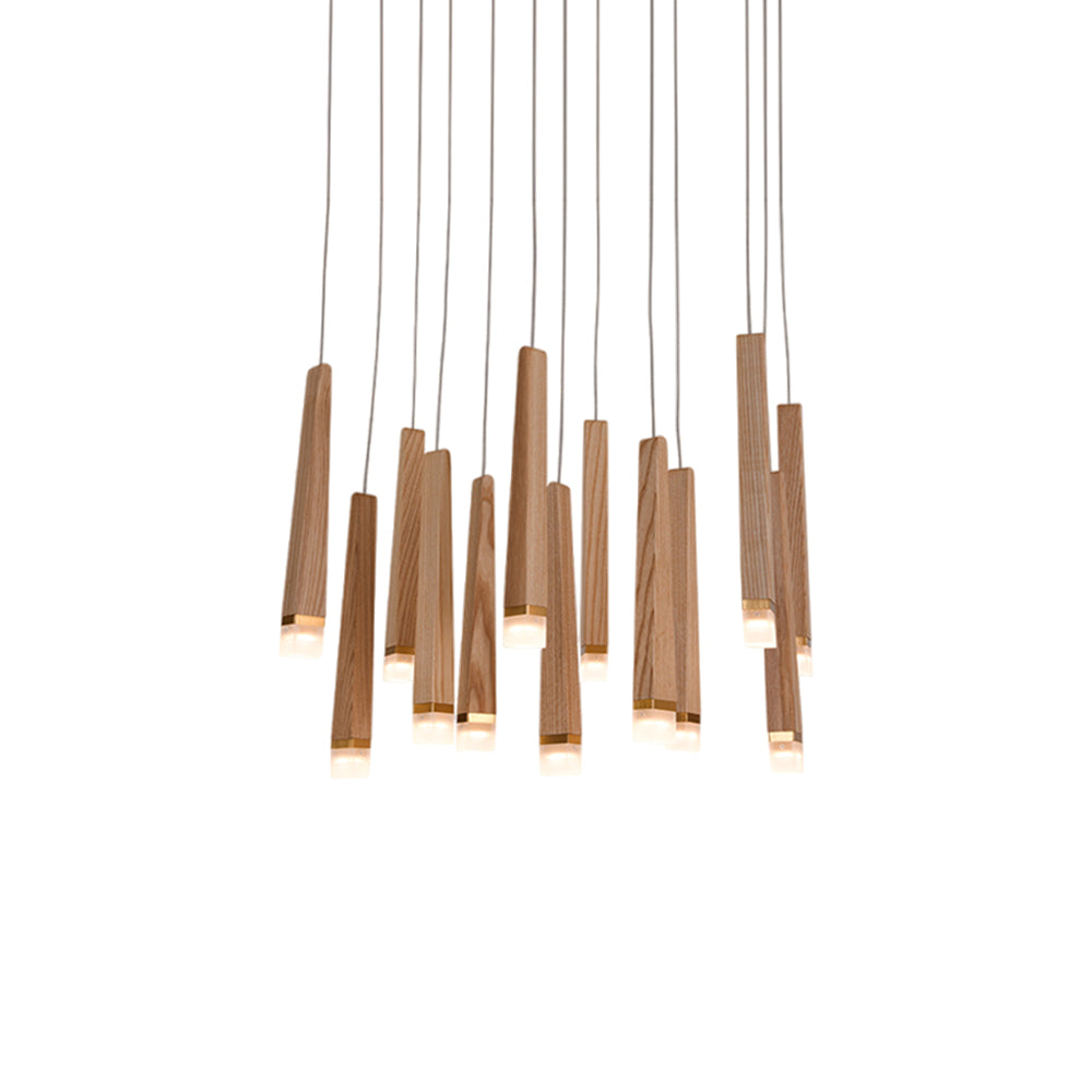 Sylielle Firewood Stick Hout Kroonluchter