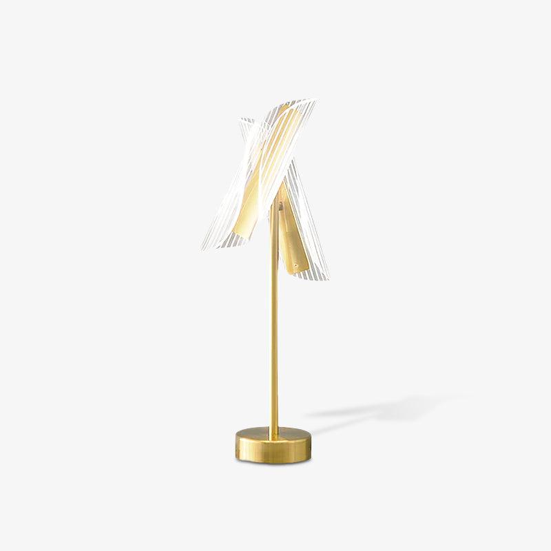 Remi moderne tafellamp in goudkleurige afwerking