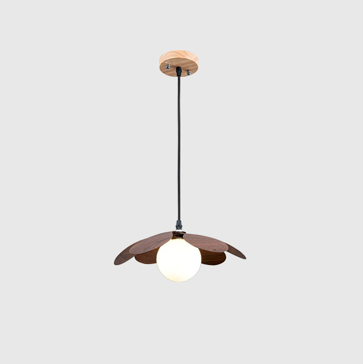 Arlenis hanglamp met glas in minimalistisch ontwerp