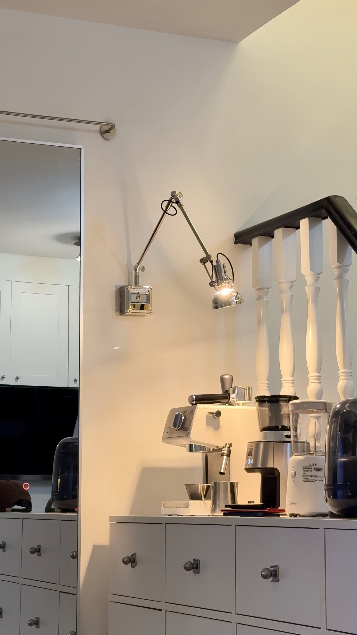 Rue Arm wandlamp