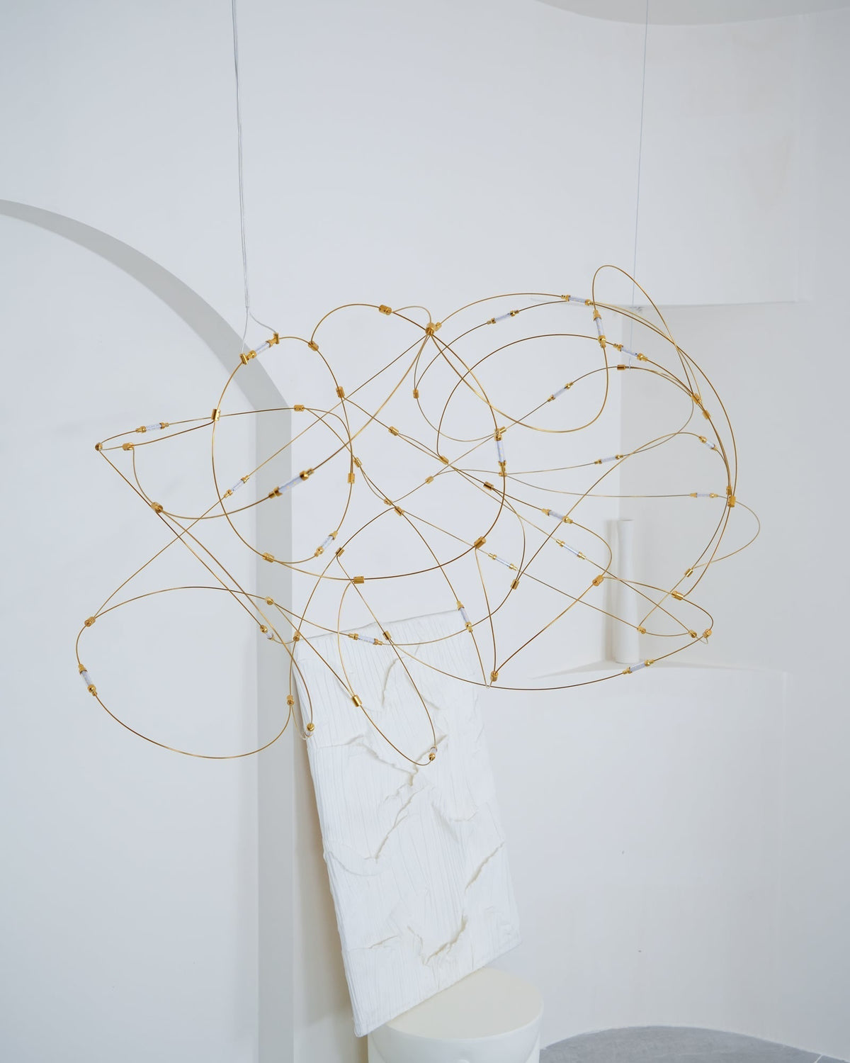 Celes hanglamp van staal met minimalistisch ontwerp