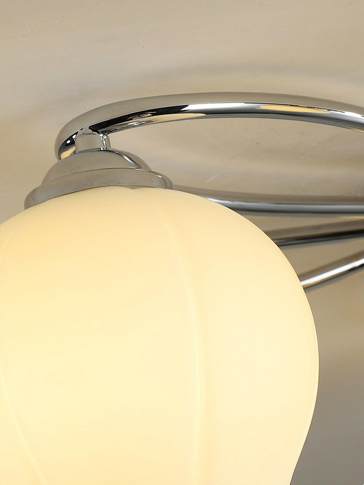 Oldore Premium elegantie Bloemmotief glas plafondlamp