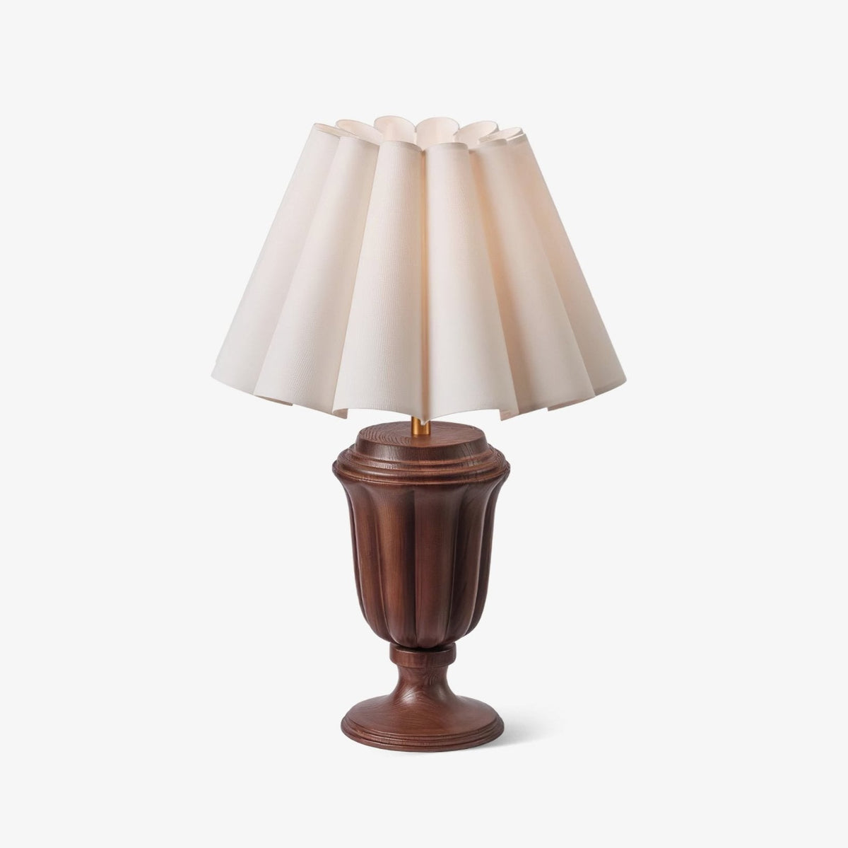 Vireo Hout en Stoffen tafellamp