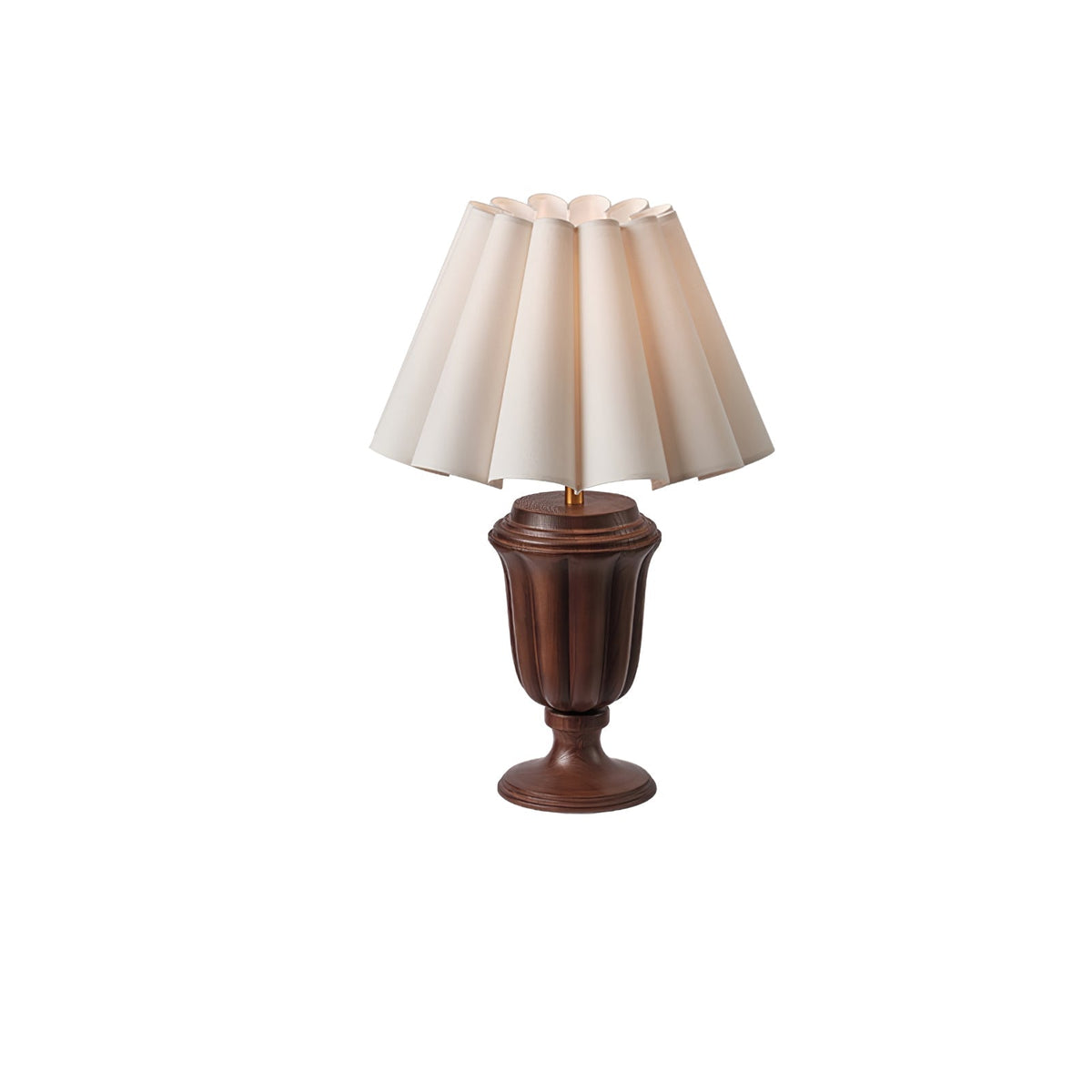 Vireo Hout en Stoffen tafellamp