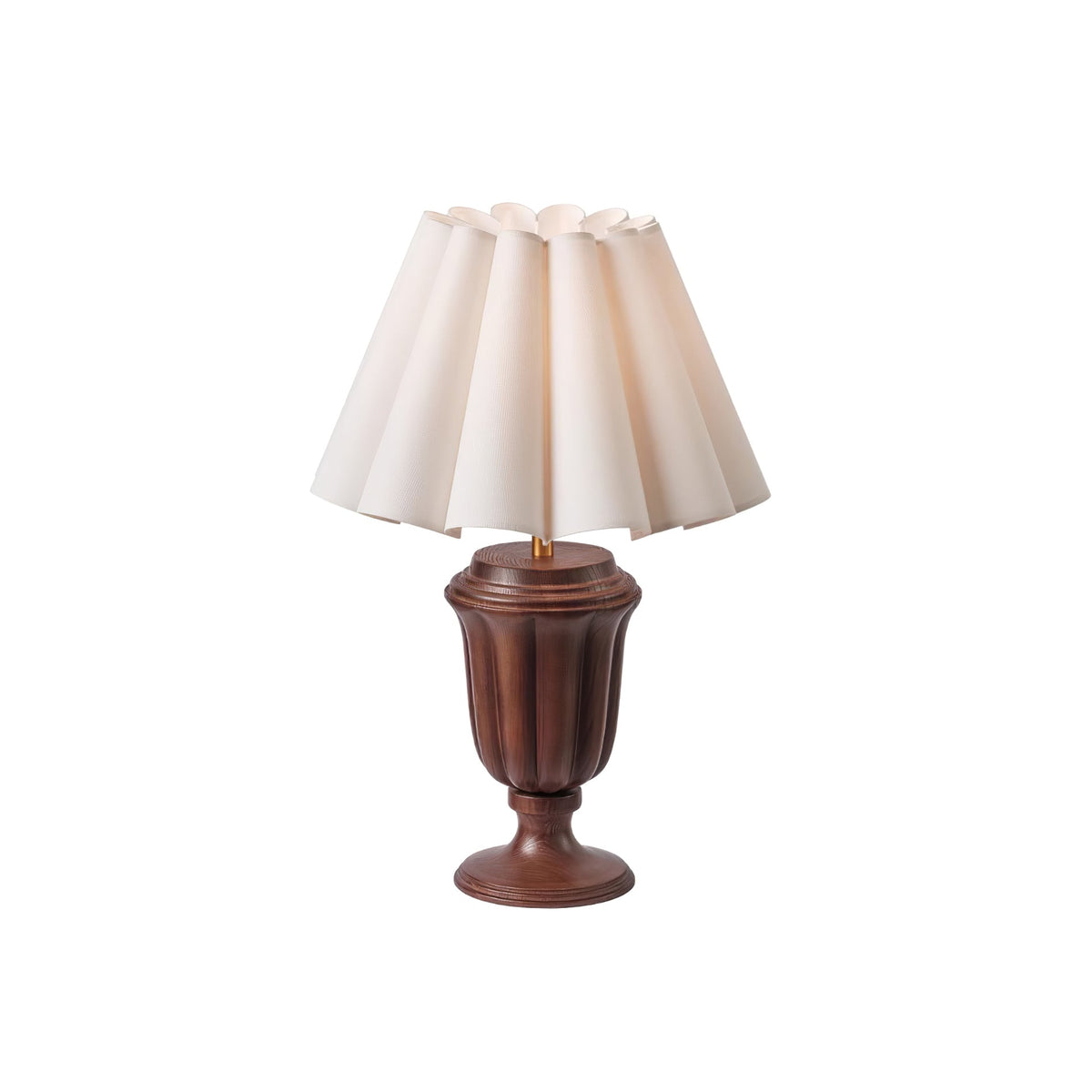 Vireo Hout en Stoffen tafellamp