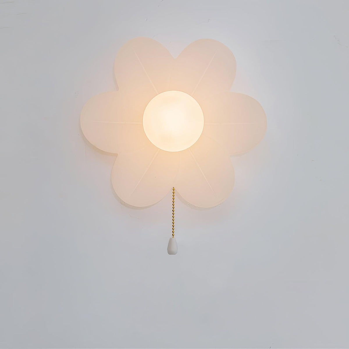 Bov Noordse kunst Flowers hars wandlamp