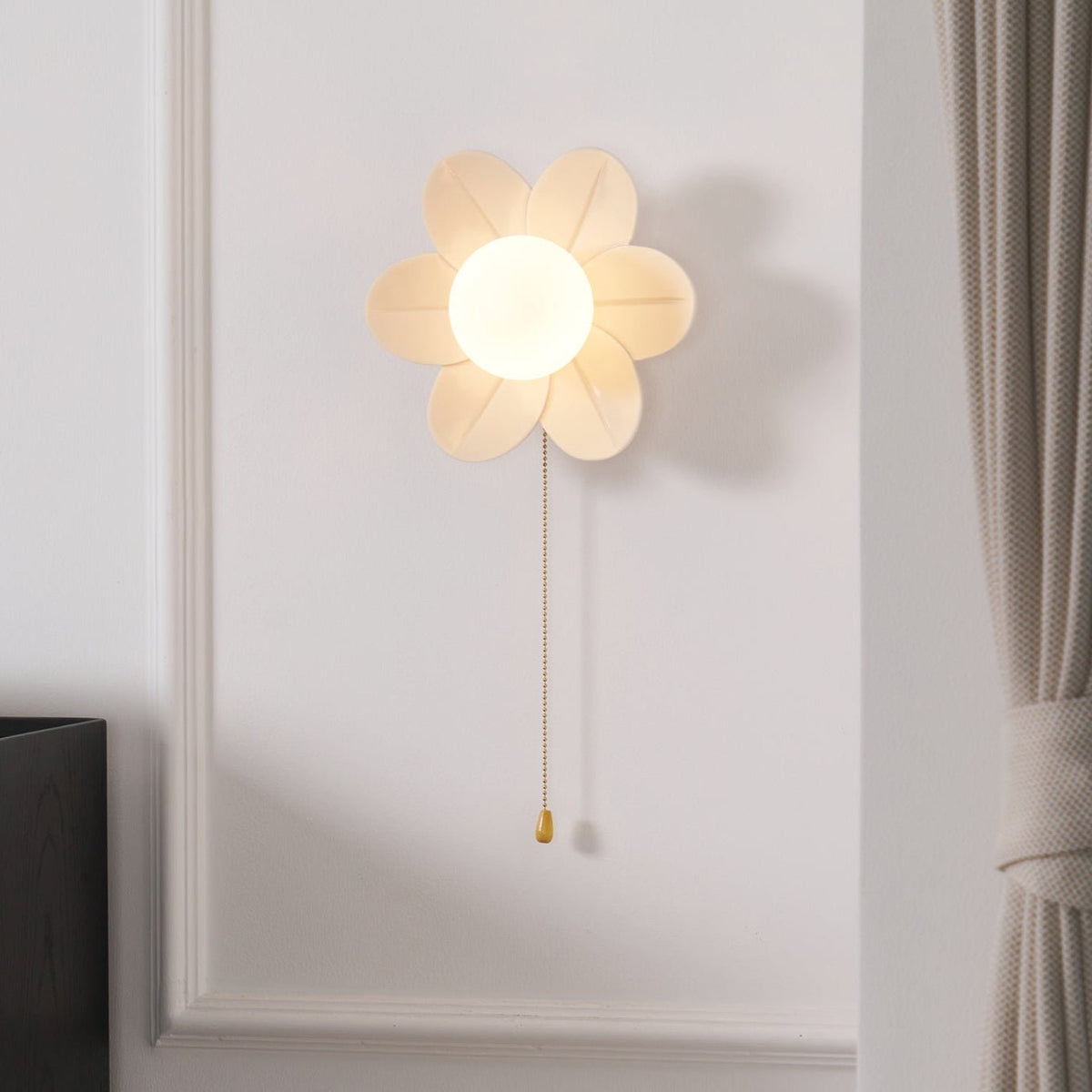 Bov Noordse kunst Flowers hars wandlamp