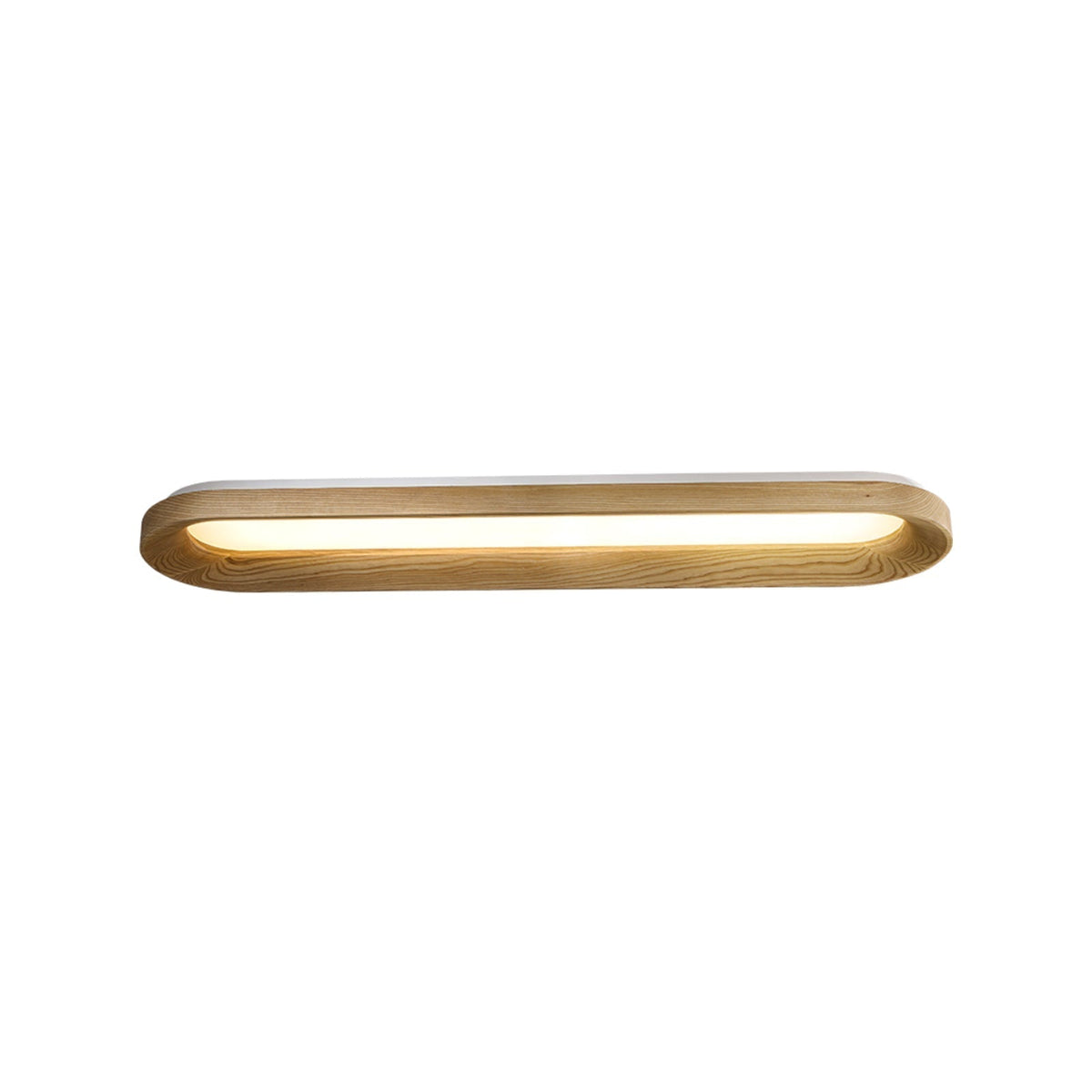 Zatalel Moderne minimalistische plafondlamp met vloeiend wolkendesign van hout