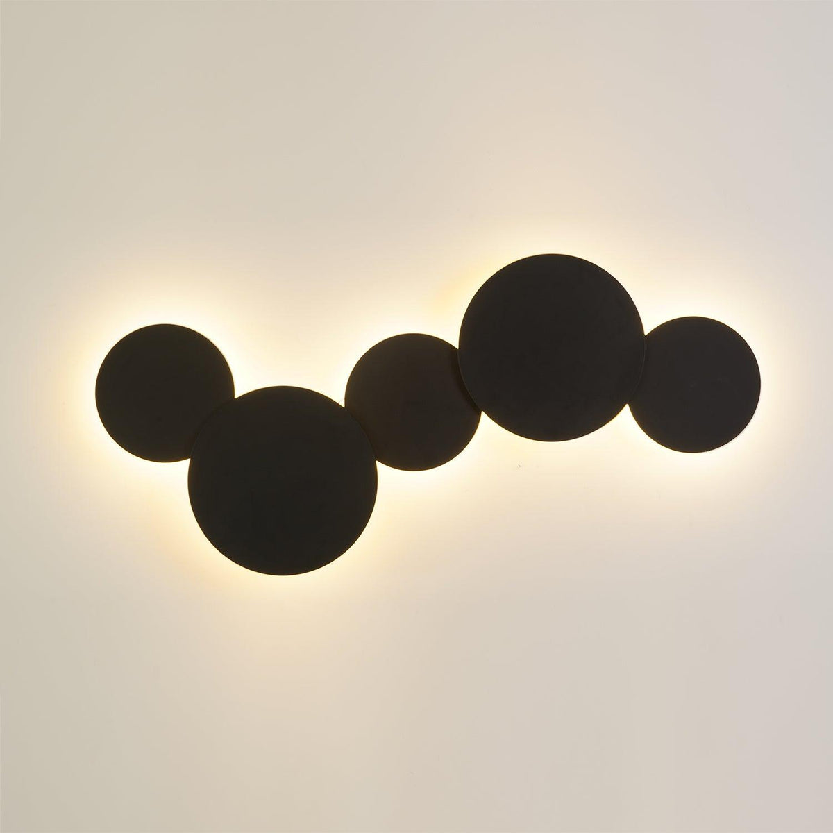 Arelis Geometrische wandlamp met Schijf