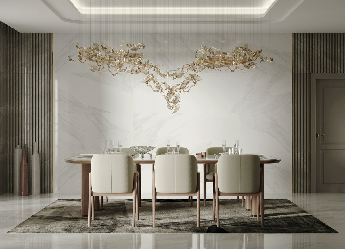 Velelora kroonluchter Cascading Leaf Luxe