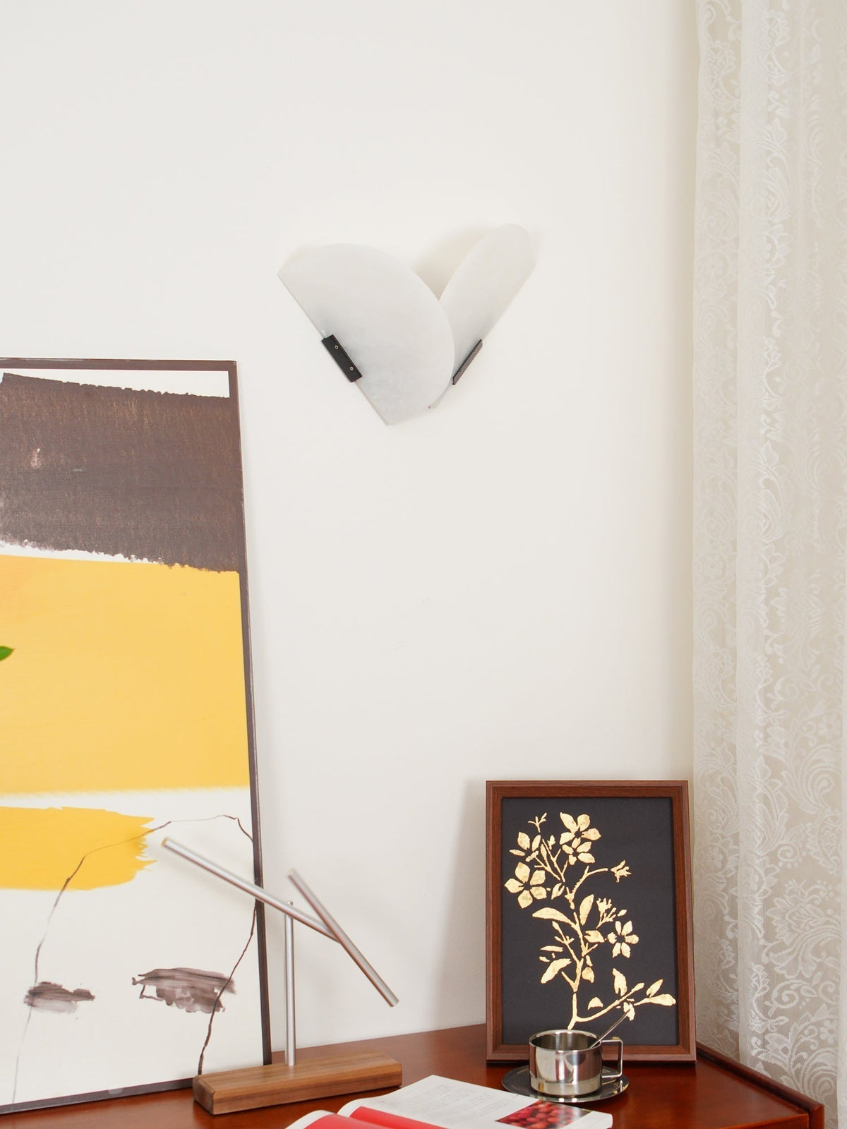 Pase Heart albasten wandlamp