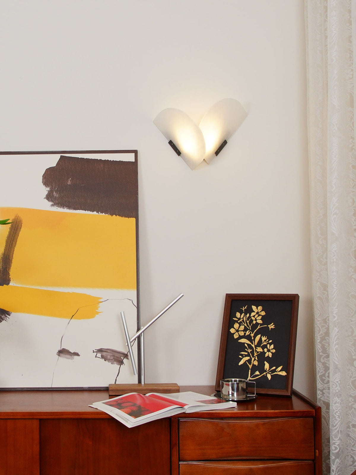 Pase Heart albasten wandlamp