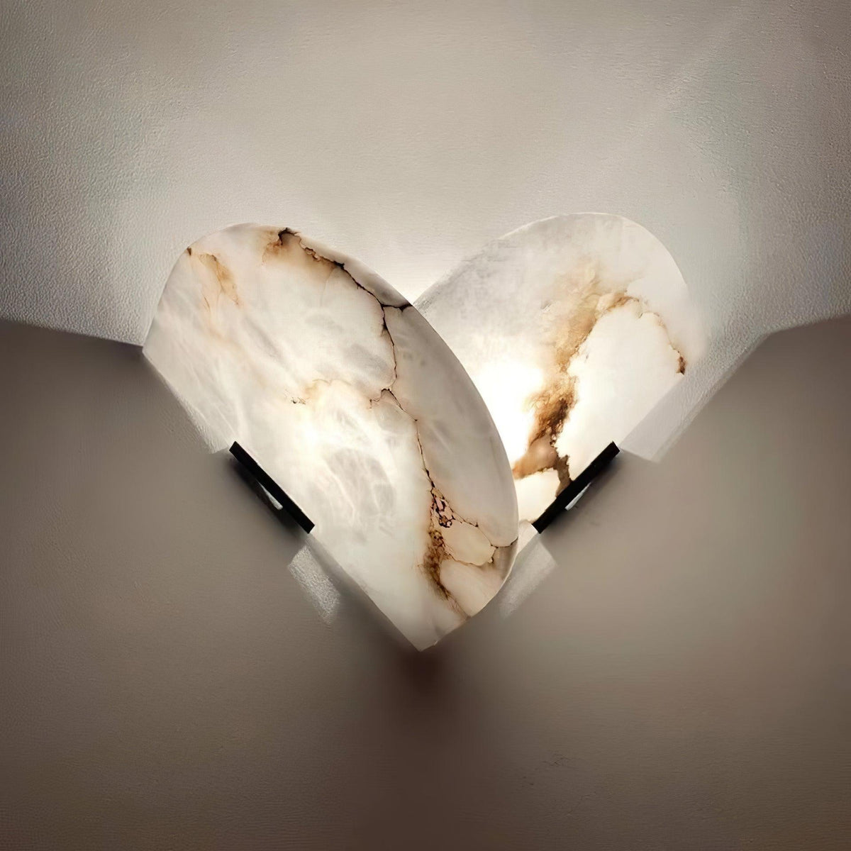 Pase Heart albasten wandlamp