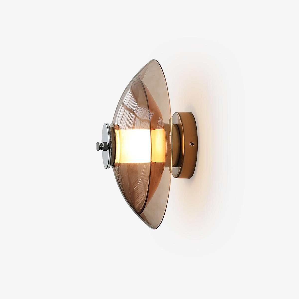 Cocarir Noordse kunst vliegende schotel met stekker wandlamp