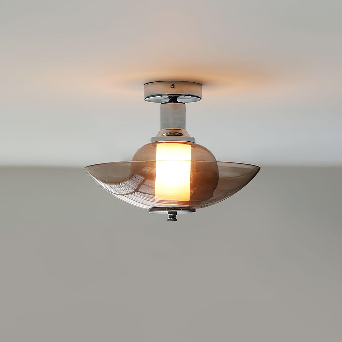Cocarir Noordse kunst vliegende schotel met stekker wandlamp