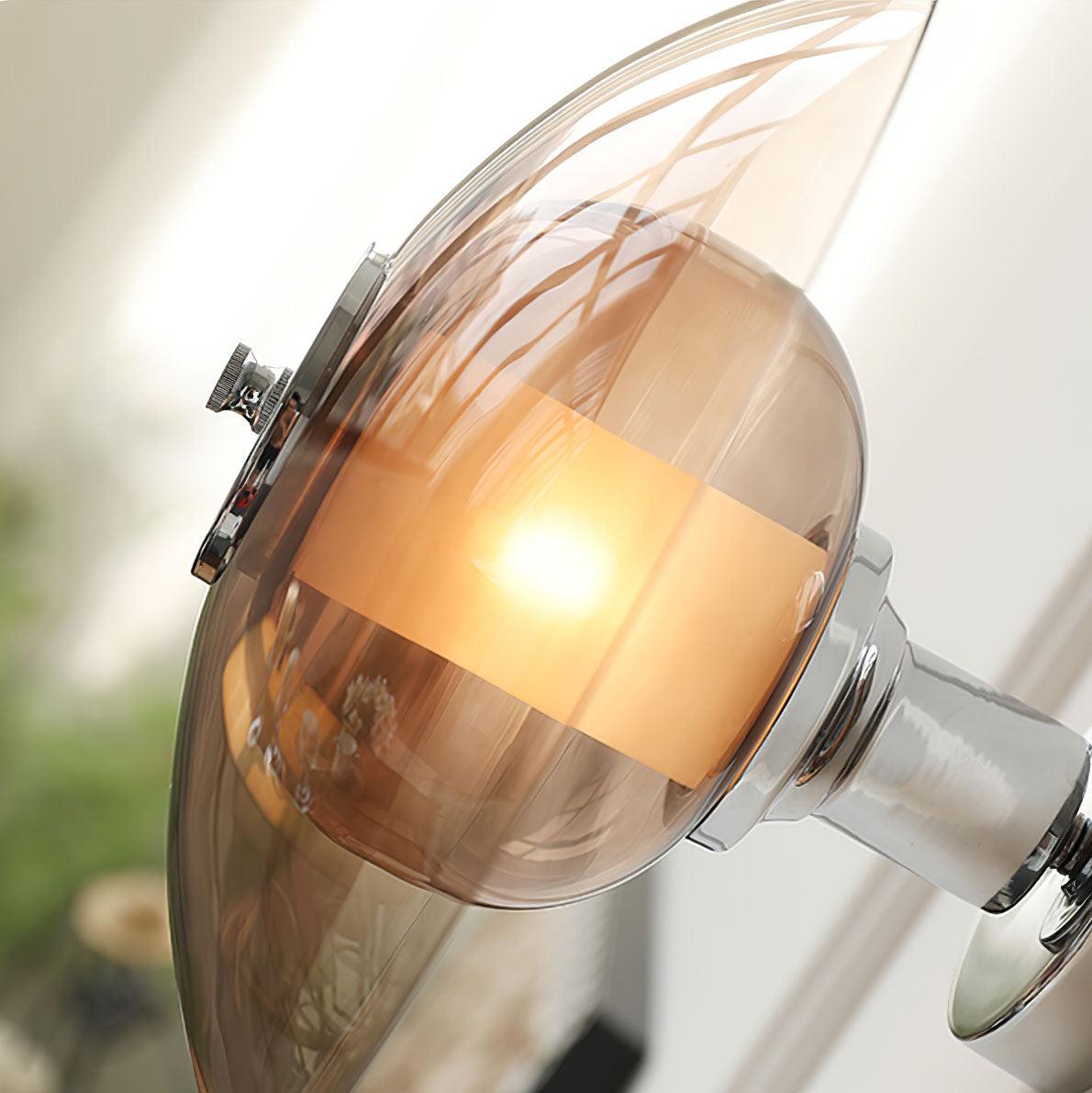 Cocarir Noordse kunst vliegende schotel met stekker wandlamp
