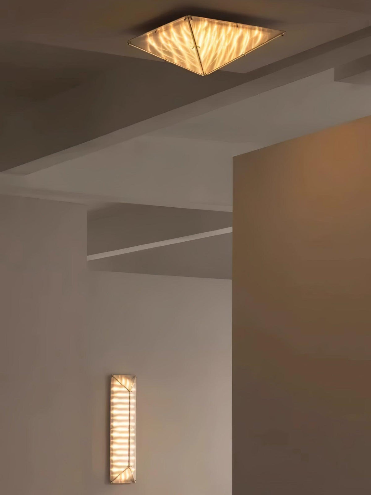 Facet Moderne hanglamp van glas met chrome afwerking