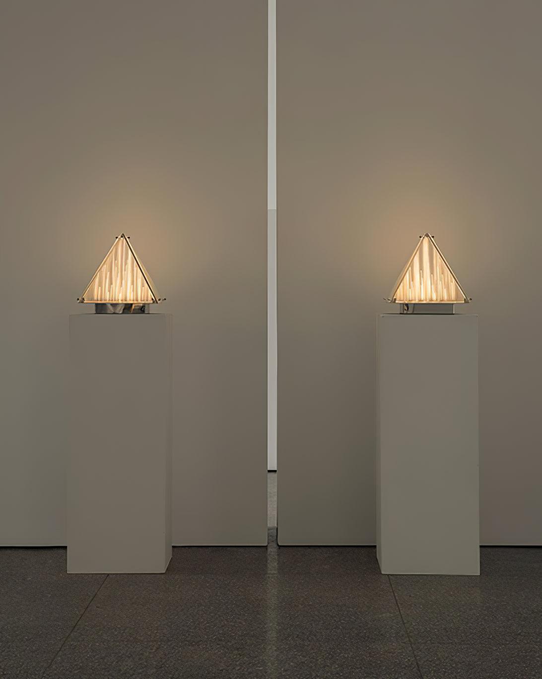 Mymiryre Pyramid glas tafellamp