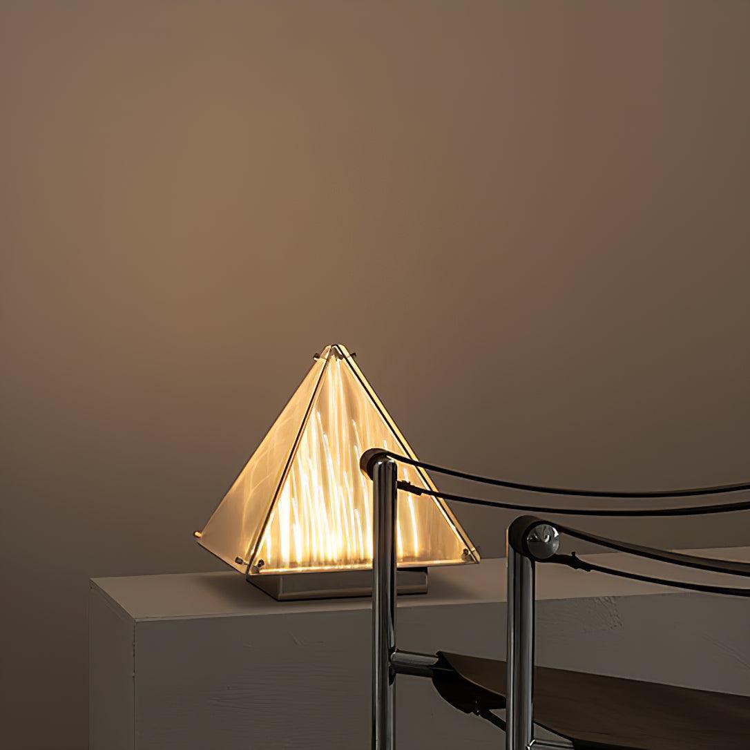 Mymiryre Pyramid glas tafellamp