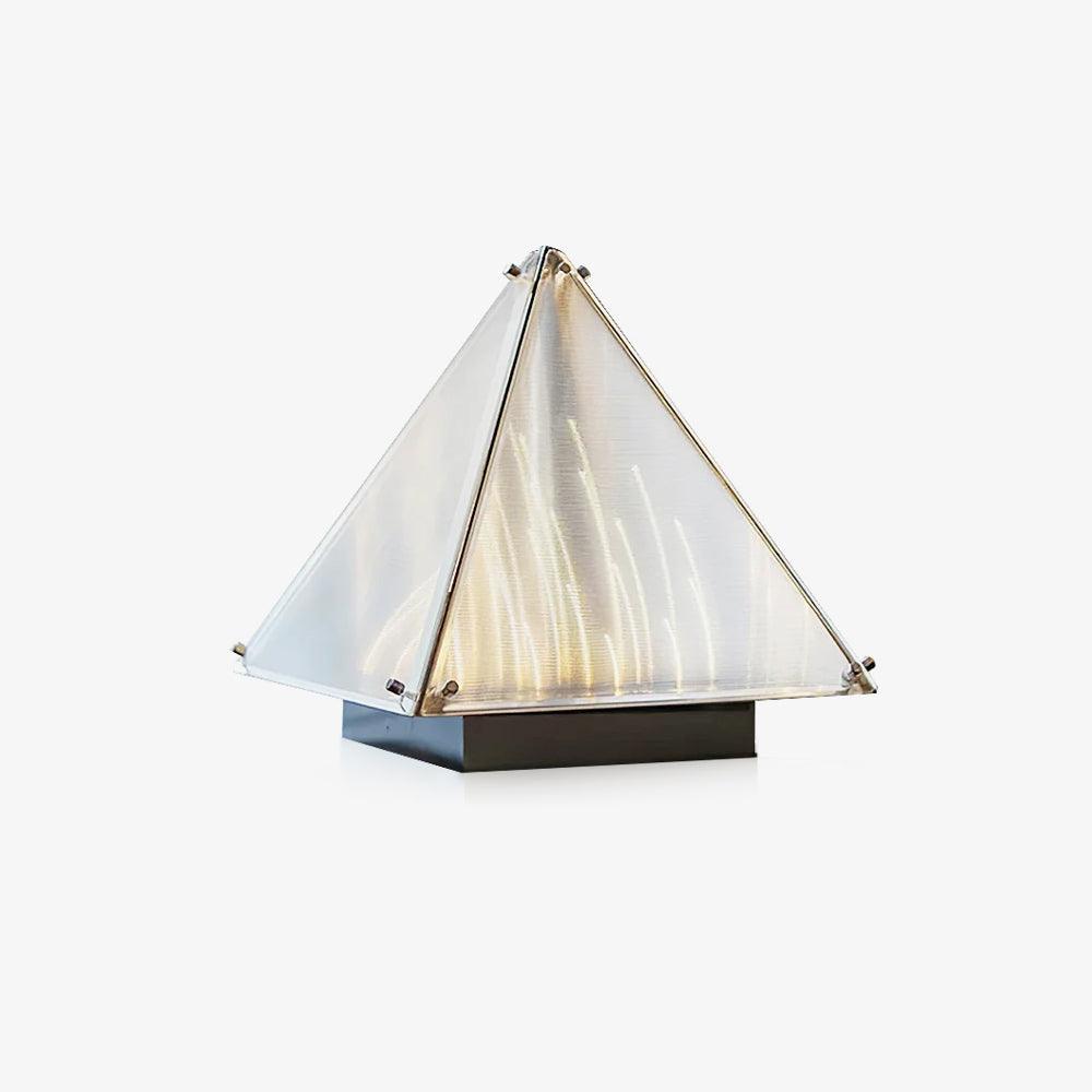 Mymiryre Pyramid glas tafellamp