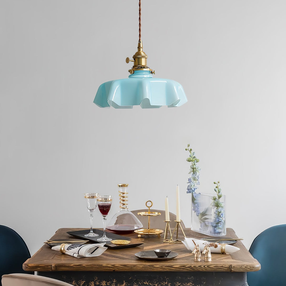 Liorivora hanglamp French Flower voor eetkamer