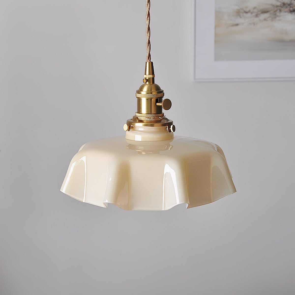 Liorivora hanglamp French Flower voor eetkamer