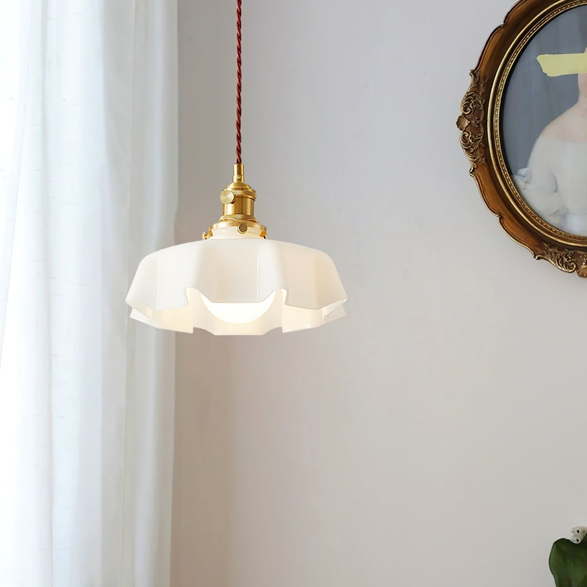 Liorivora hanglamp French Flower voor eetkamer
