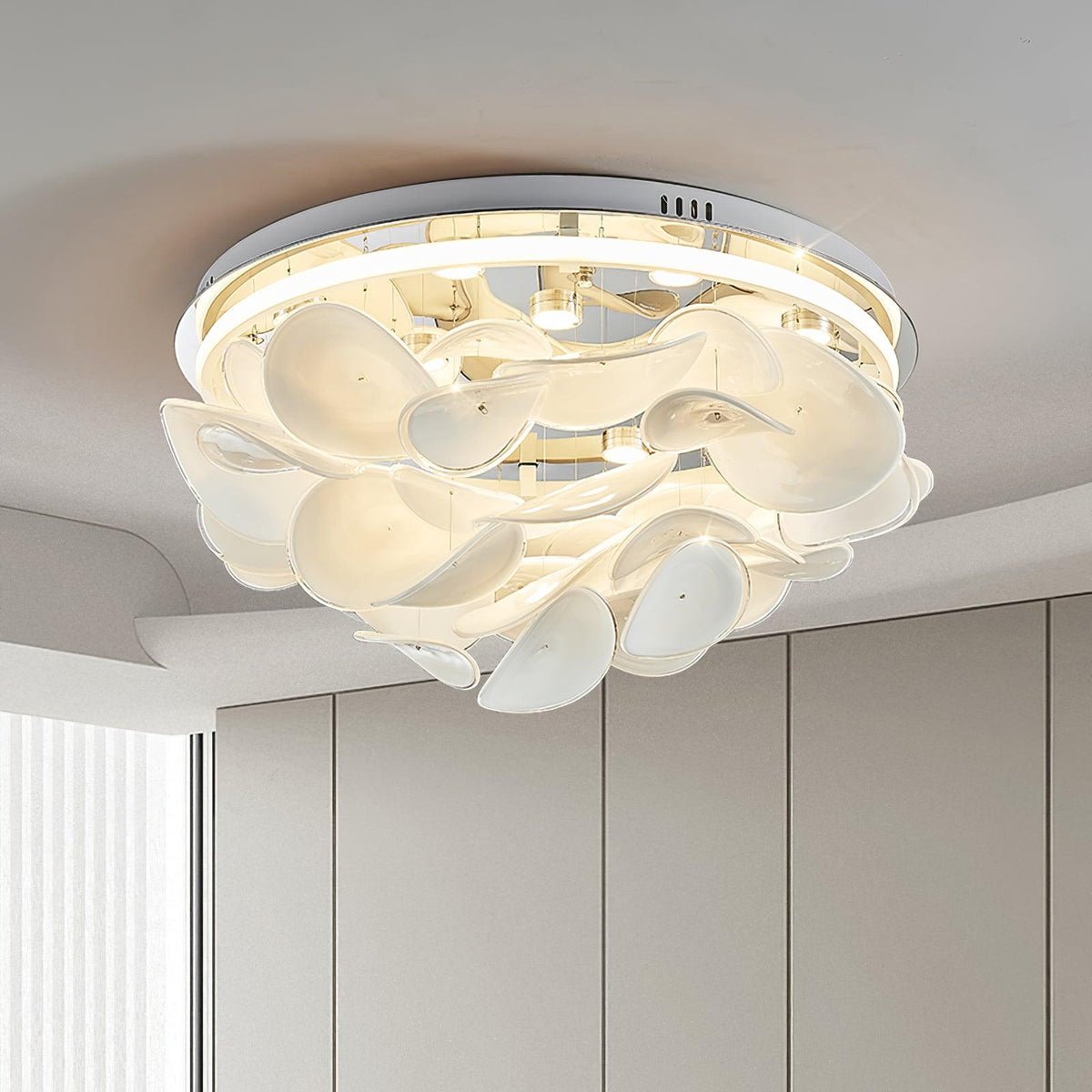 Viraalian plafondlamp met Franse bloemblaadjes voor moderne huizen