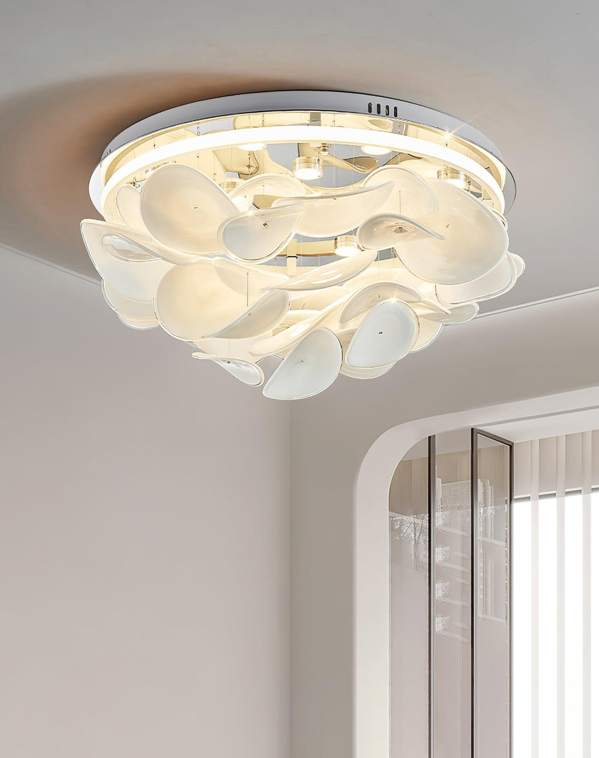 Viraalian plafondlamp met Franse bloemblaadjes voor moderne huizen