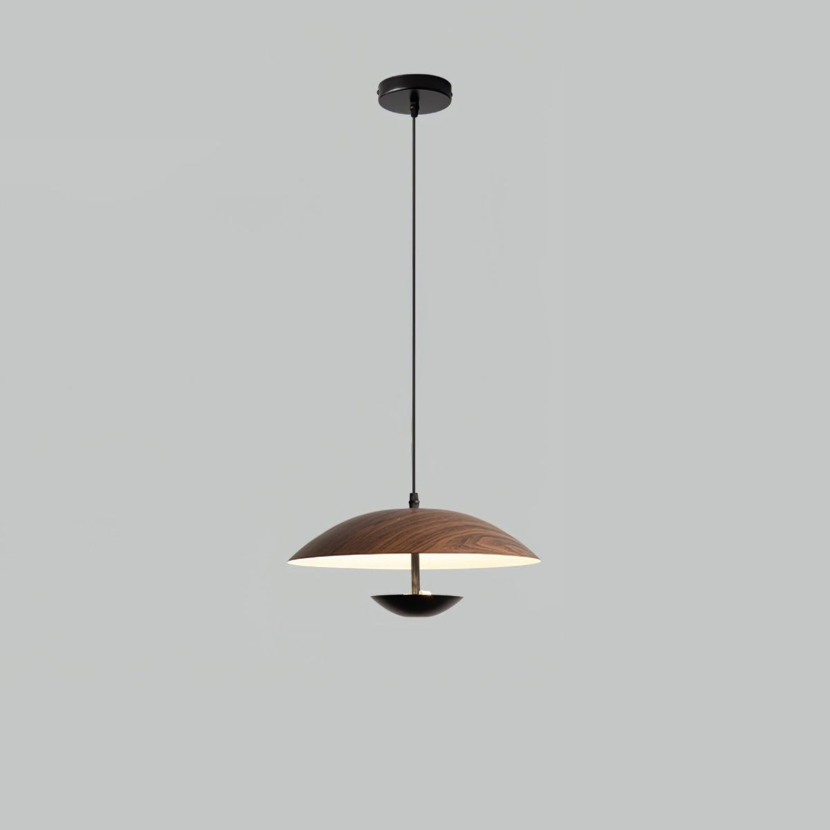 Virainette Moderne hanglamp van donker hout