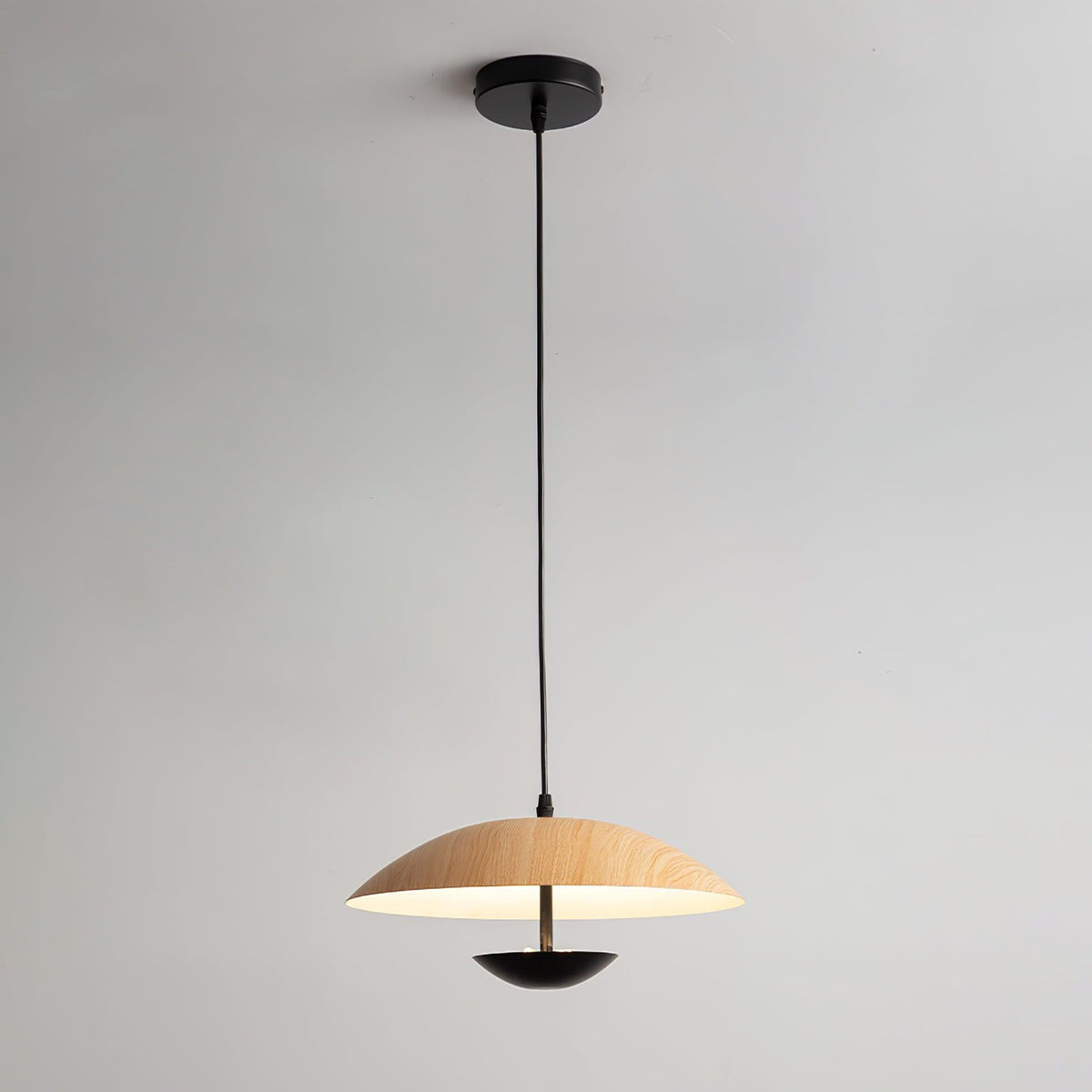 Virainette Moderne hanglamp van donker hout
