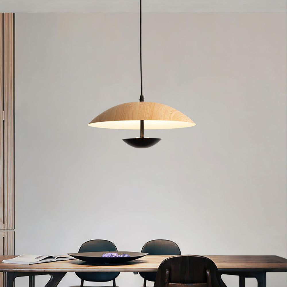 Virainette Moderne hanglamp van donker hout