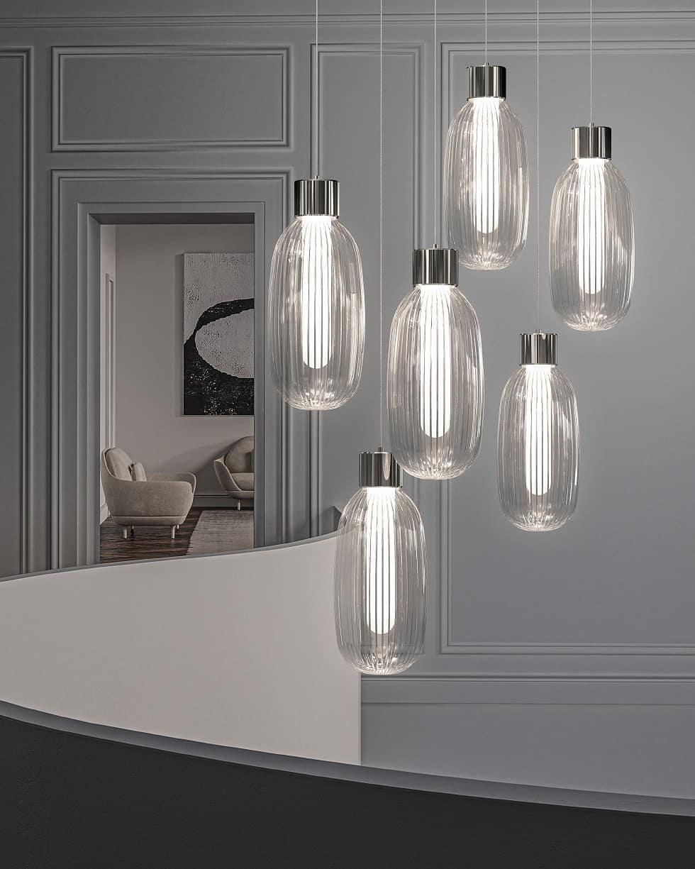Elaro Aluminium klassieke hanglamp