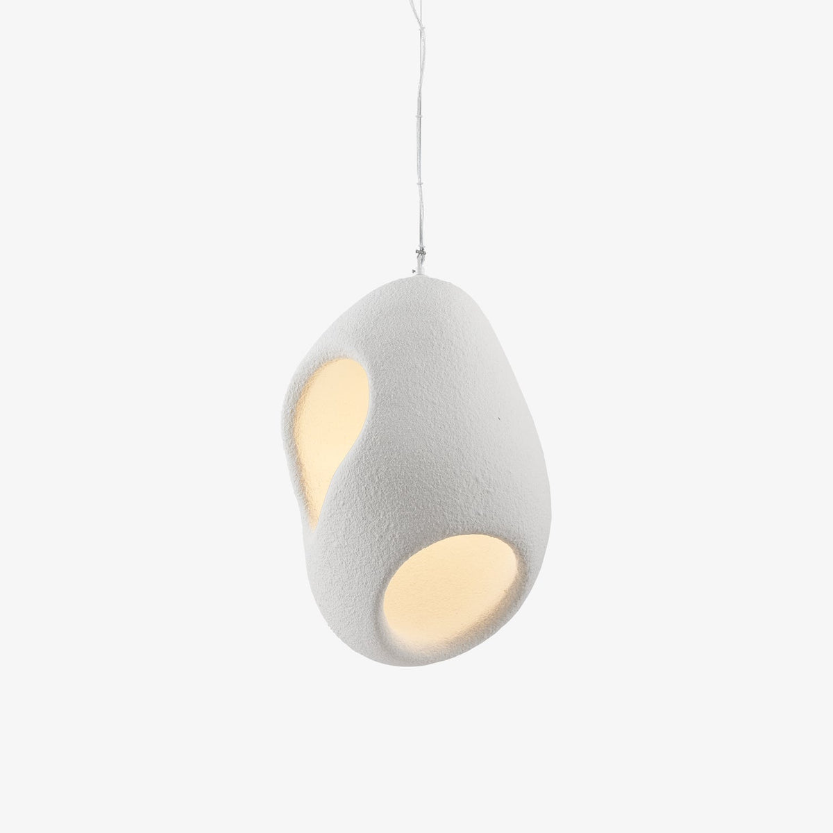 Zavelyra textuurde hanglamp van epoxy-hars composiet