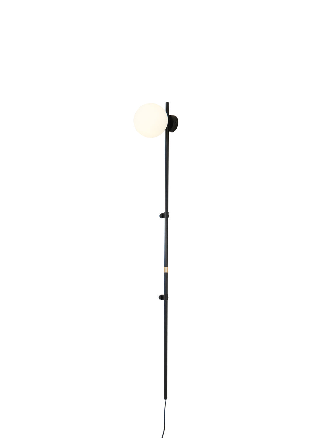 Curaeion Moderne minimalistische wandlamp met glas en stekker