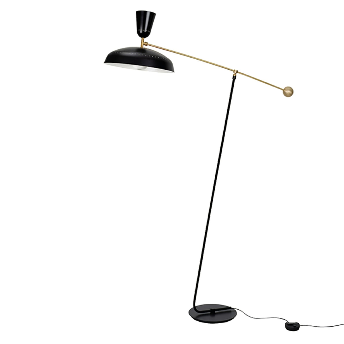 Celeste Minimalism messing vloerlamp