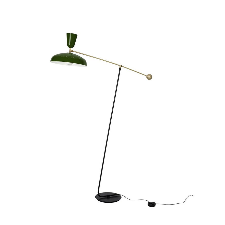Celeste Minimalism messing vloerlamp