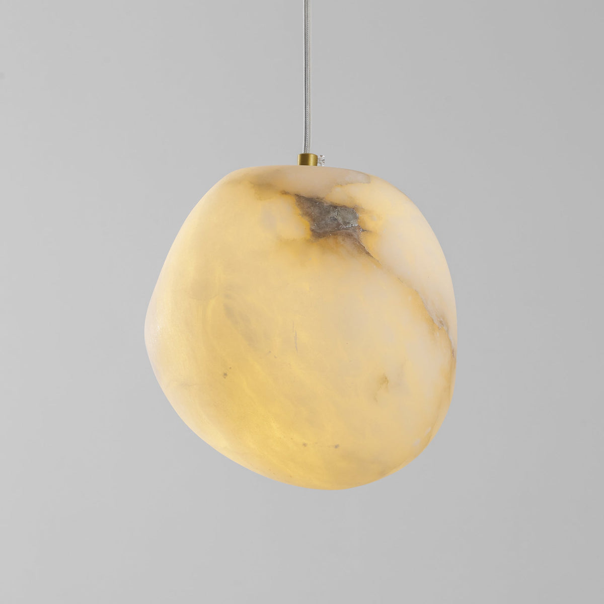 Nivisaya kiezelvormige albasten hanglamp